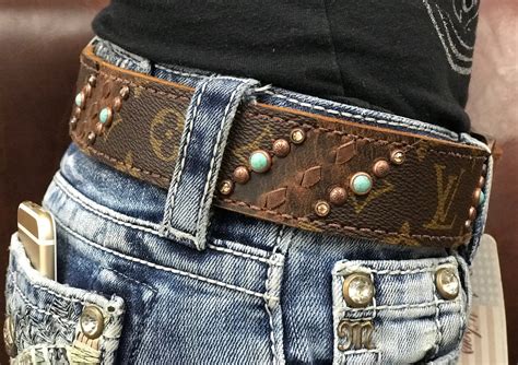 louis vuitton western belt